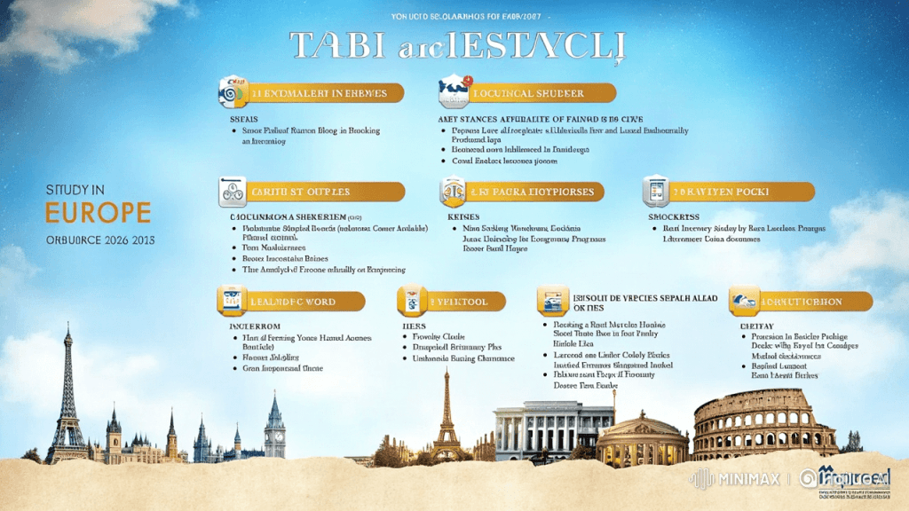 Top Scholarships in Europe 2026/2027: Study in Europe for International ...